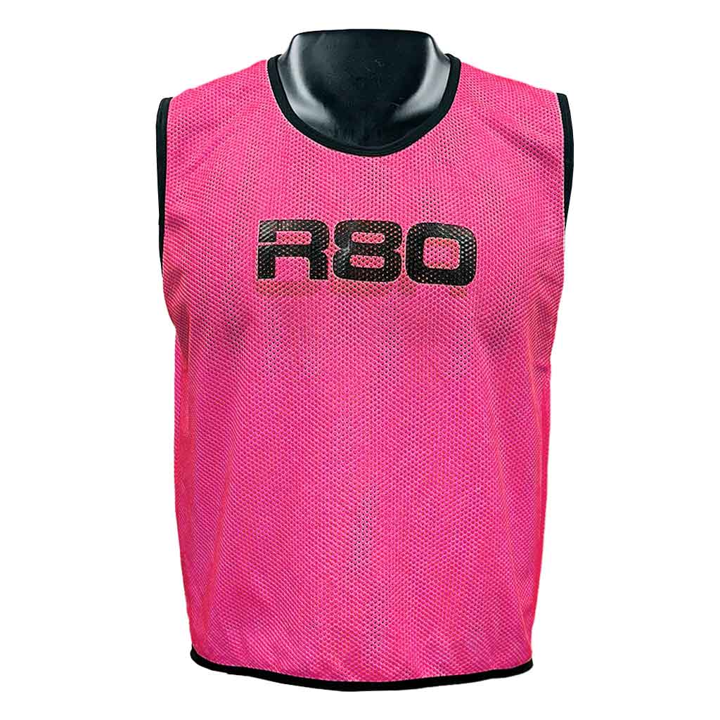 R80 Mesh Training Bibs - Breathable & Lightweight for Soccer, Basketball & Running - Perfect for Athletes & Workouts