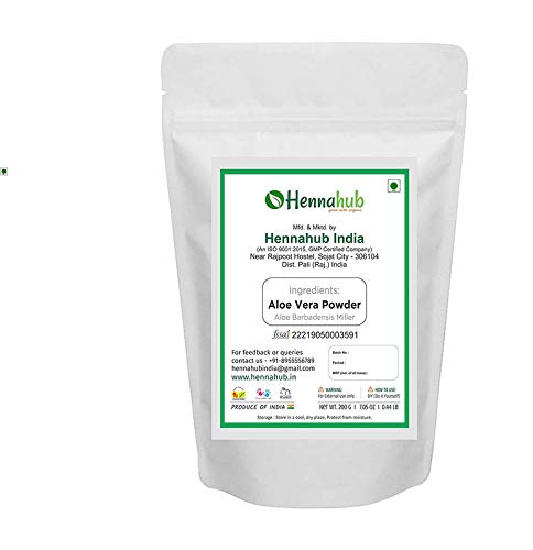 Organic Neem Powder with Aloe Vera for Face Mask - 100% Pure Herbal Skin Care Treatment for Deep Pore Cleansing & Glowing Skin - Pack of 2 (200g Each) - Perfect for Acne Treatment, Dark Spot Removal & Daily Skincare Routine