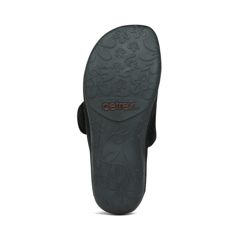 AETREX MANDY Women's Closed Toe Slippers - Comfortable House Shoes for Indoor Relaxation & Cozy Home Wear