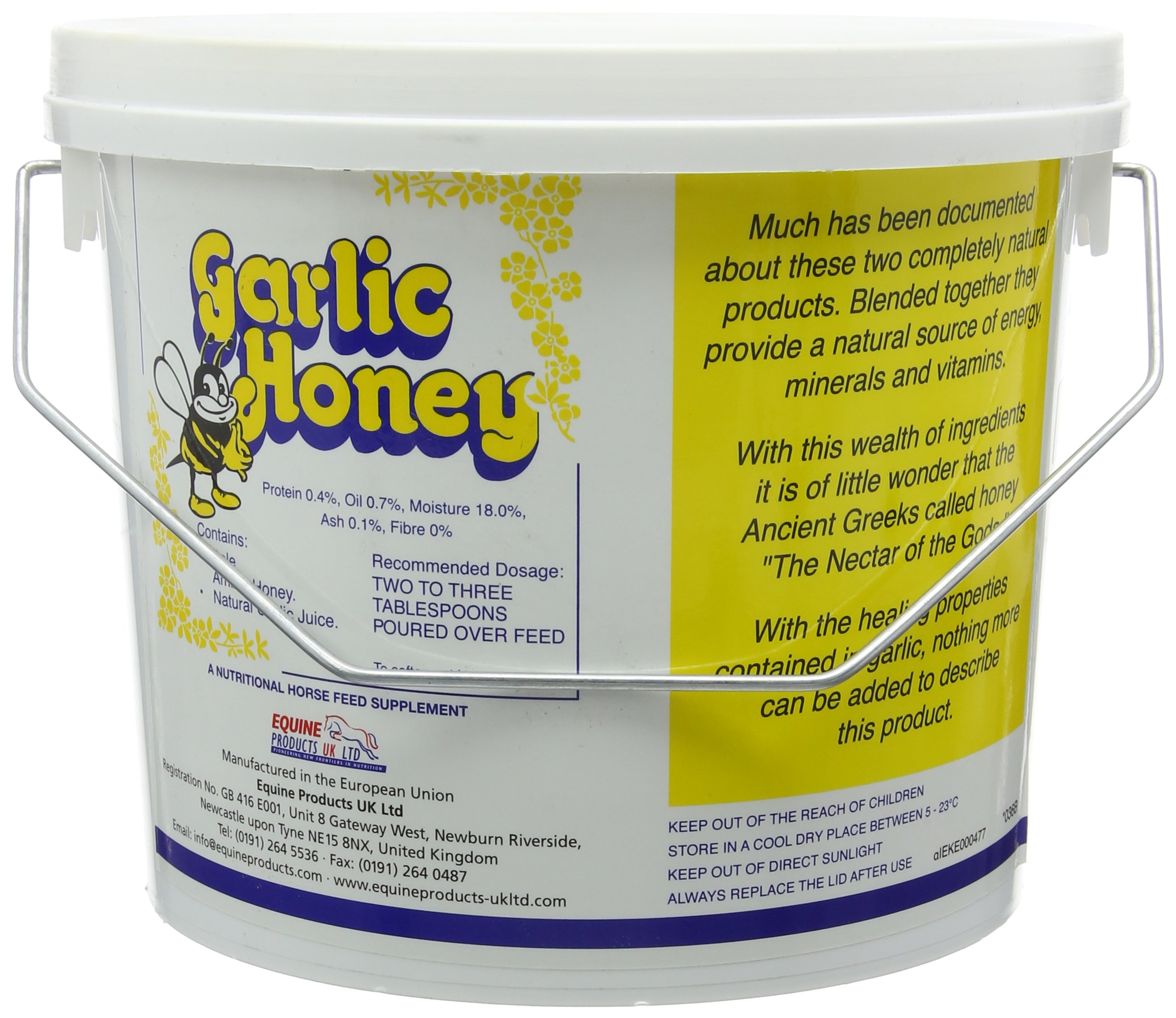 Garlic Honey Horse Supplement - 4kg Natural Immune Booster for Horses | Supports Respiratory Health & Performance | Ideal for Training, Competition & Daily Care