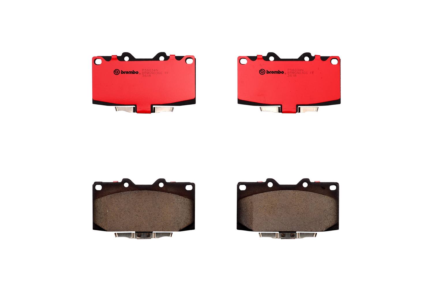 Brembo Ceramic Brake Pads for 2006-2007 Subaru WRX - High Performance Braking for Street & Track Use
