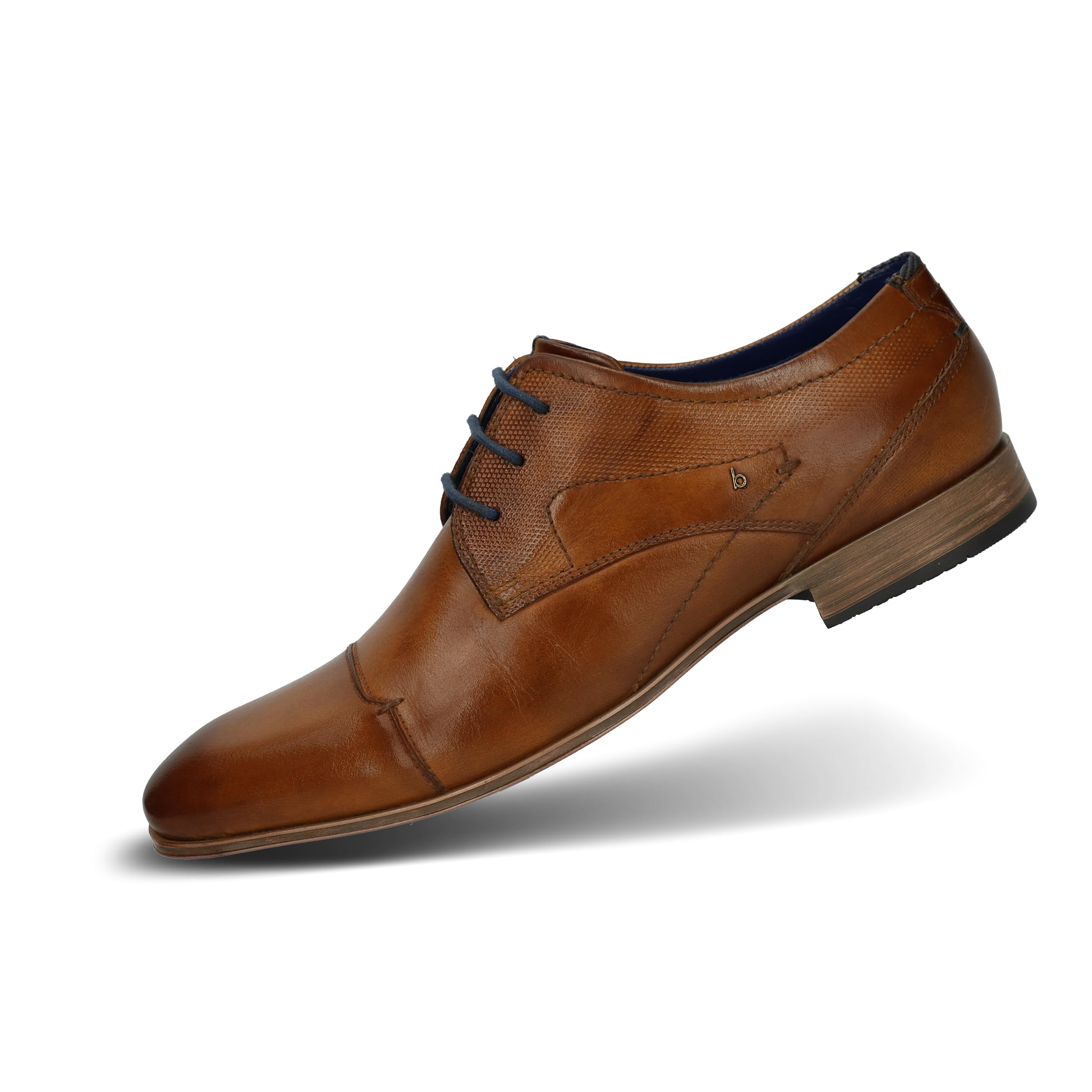 Bugatti Men's Derby Lace-up Dress Shoes - Classic Oxford Style Formal Business Shoes for Men - Perfect for Office, Wedding & Special Occasions