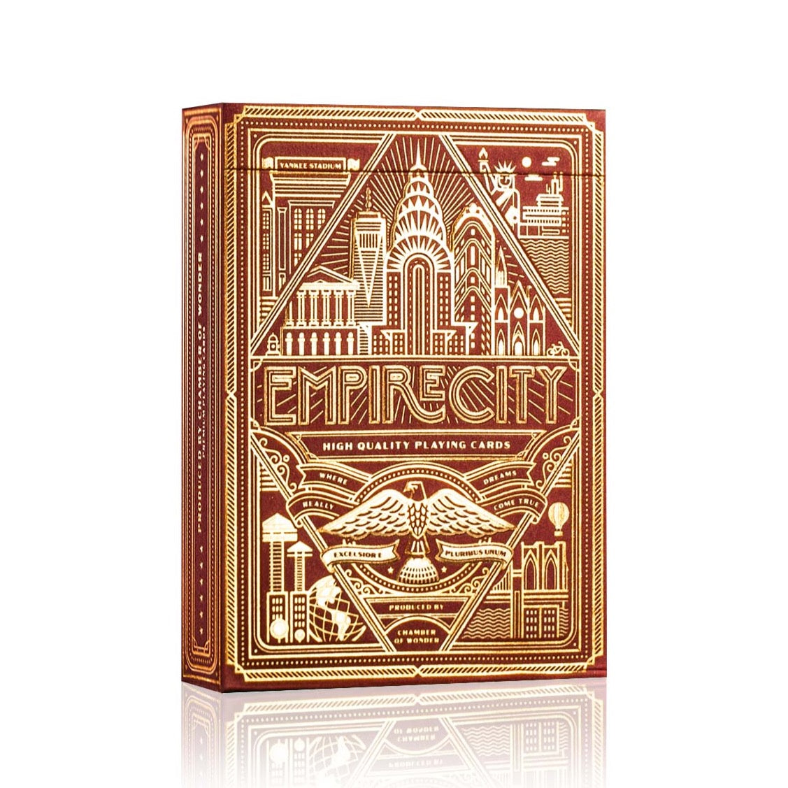 Empire City New York Playing Cards - Premium Deck for Poker, Magic Tricks & Card Games | Collectible NYC-Themed Cards for Travel, Gifts & Game Nights