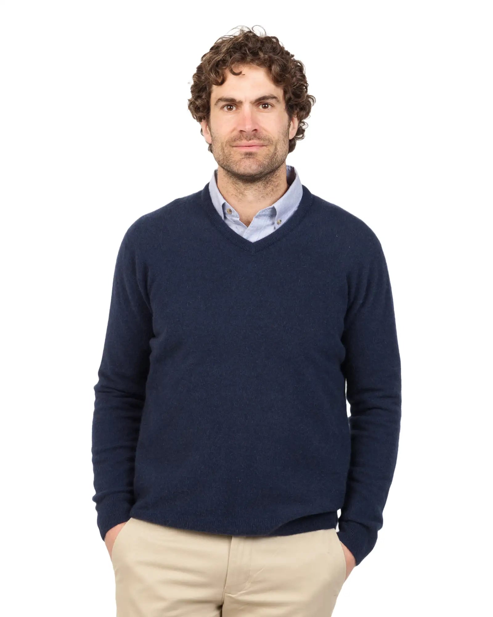 Twilight Men's Possum Merino Wool Plain Sweater NB121 - Warm Winter Knitwear for Outdoor Activities & Casual Wear