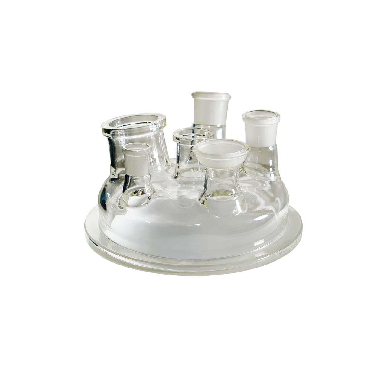 High-Quality Single Jacketed Glass Reactor Lids for Laboratory Use - USA Lab Equipment for Chemical Reactions & Distillation Processes