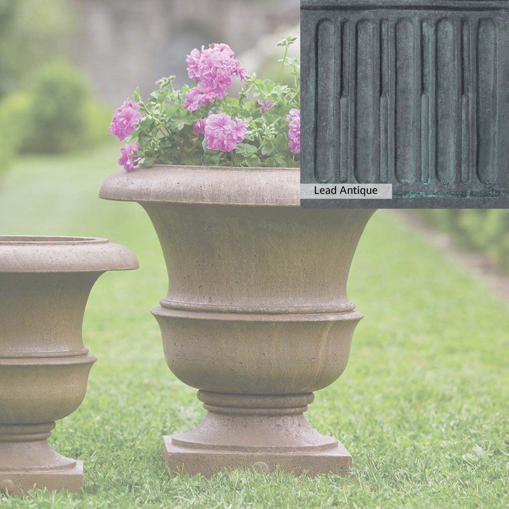 Campania International Williamsburg Wren Large Planter - Outdoor Garden Decor for Patio, Porch, and Yard - Classic Ceramic Flower Pot for Plants and Flowers
