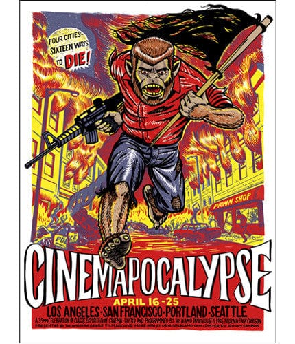 Cinemapocalypse Johnny Sampson Movie Poster - Vintage Art Print for Home Theater Decor & Film Lover Gifts