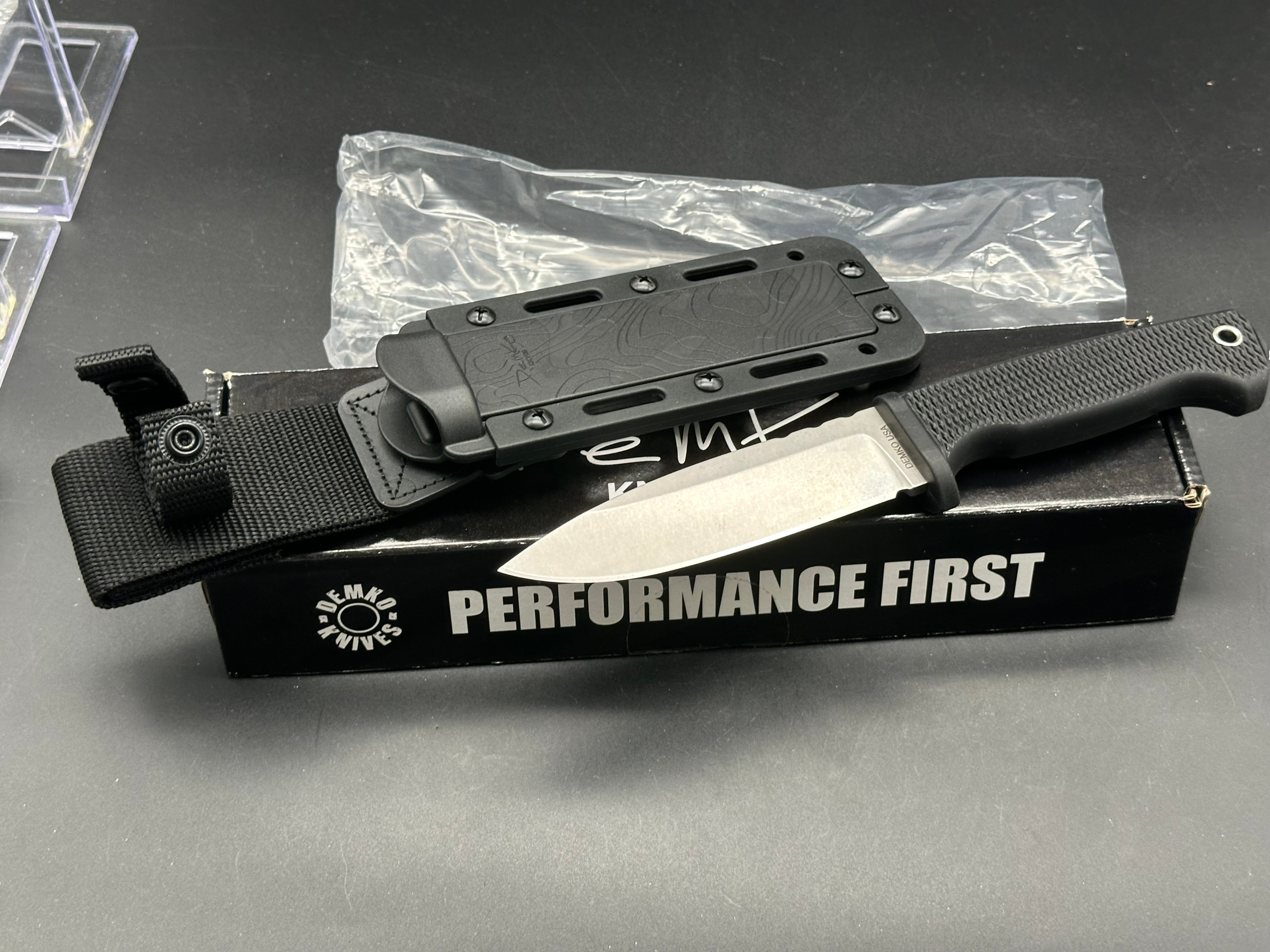 Demko FreeReign Magnacut Black Folding Pocket Knife - Premium EDC Tactical Knife for Outdoor, Camping, Hunting, and Survival Gear