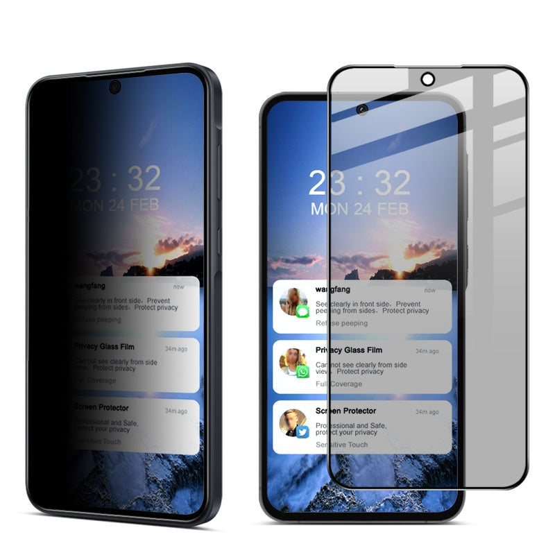 Samsung Galaxy A35 5G / A55 5G Screen Protector - Tempered Glass Shield with HD Clarity & Anti-Scratch Protection - Perfect for Gaming, Streaming & Everyday Use
