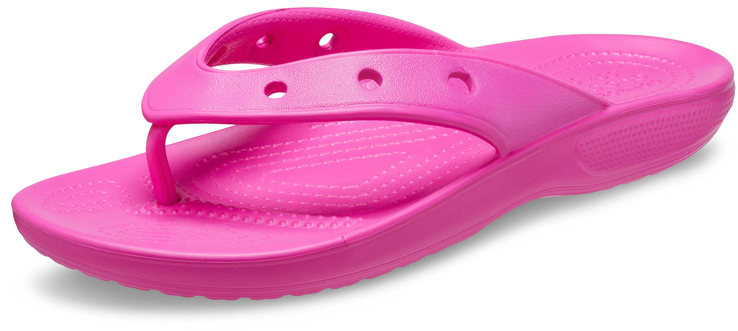 Crocs Unisex Classic Flip Flops for Men & Women - Comfortable Lightweight Sandals for Beach, Pool, and Casual Wear