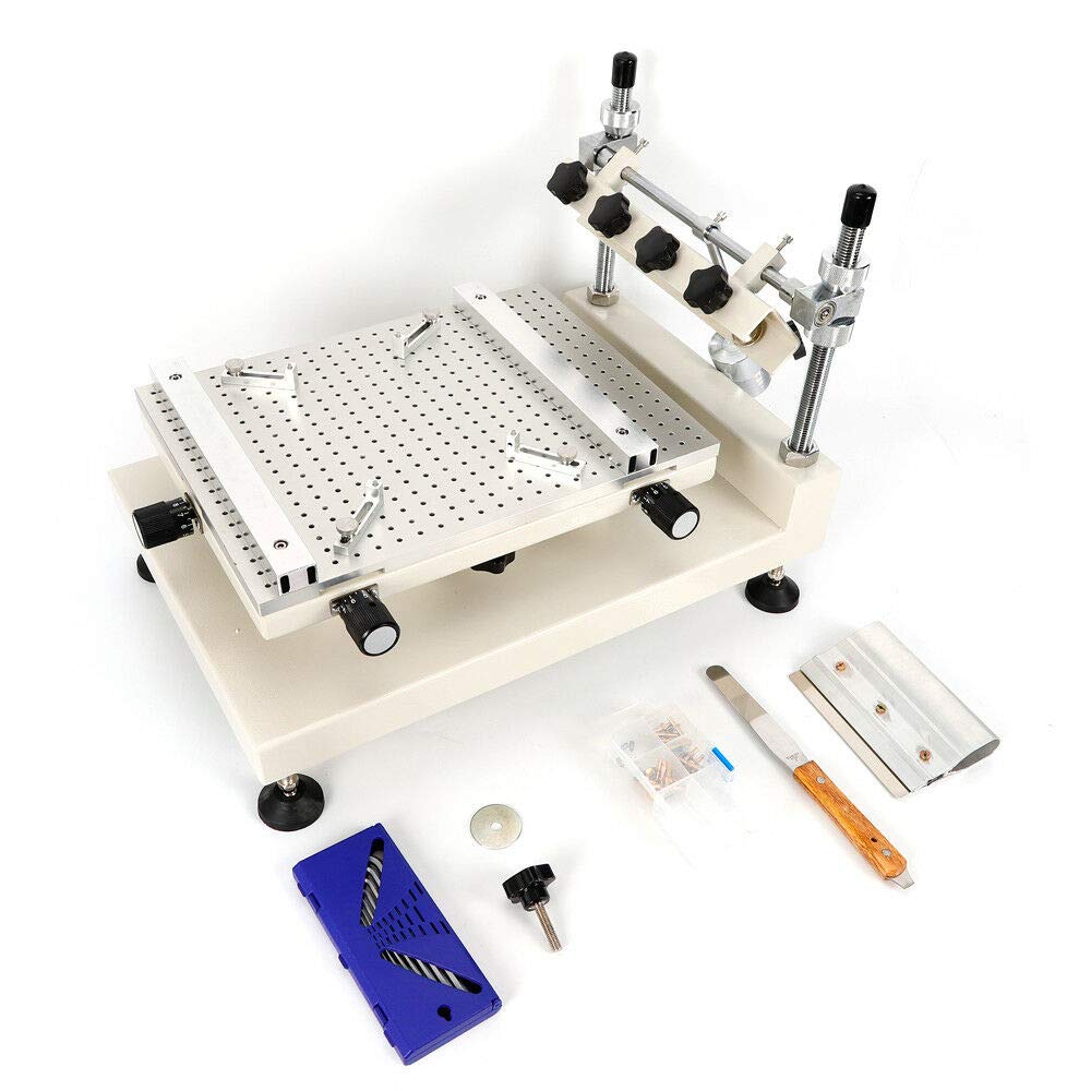 3040 Solder Paste Printer - Manual SMT Screen PCB Stencil Printer with 250x400mm Print Size for DIY Electronics & PCB Prototyping