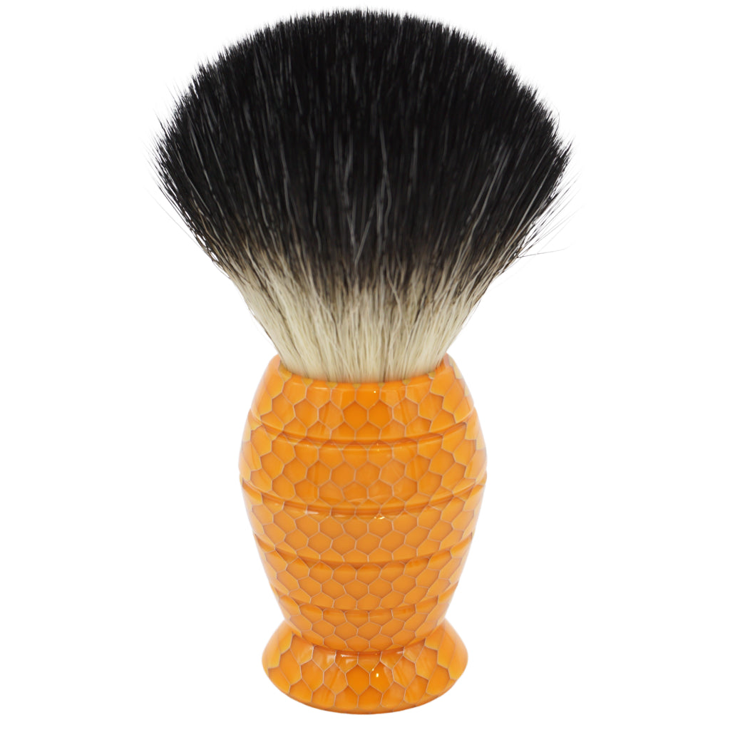 26mm Pure Bliss™ SHD Honey Hive Butterscotch Shaving Brush for Men - Premium Badger Hair Shaving Brush for Wet Shaving & Grooming - Perfect Gift for Father's Day & Birthday