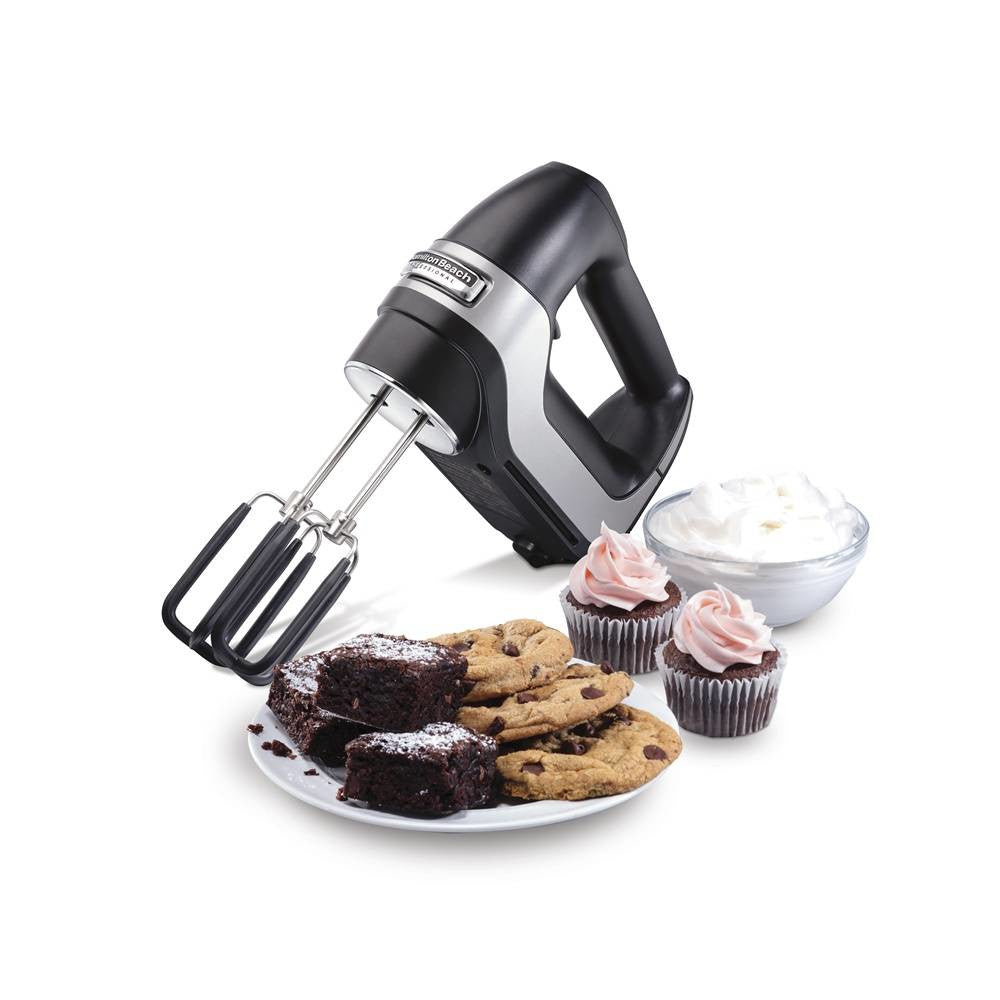 Hamilton Beach Pro 7-Speed Hand Mixer - 62655C | Factory Serviced with Home Essentials Warranty | Perfect for Baking, Whipping & Mixing in Home Kitchens