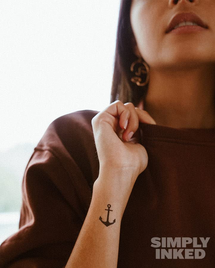 Mini Anchor Temporary Tattoo - Waterproof Sticker for Men & Women | Beach Party