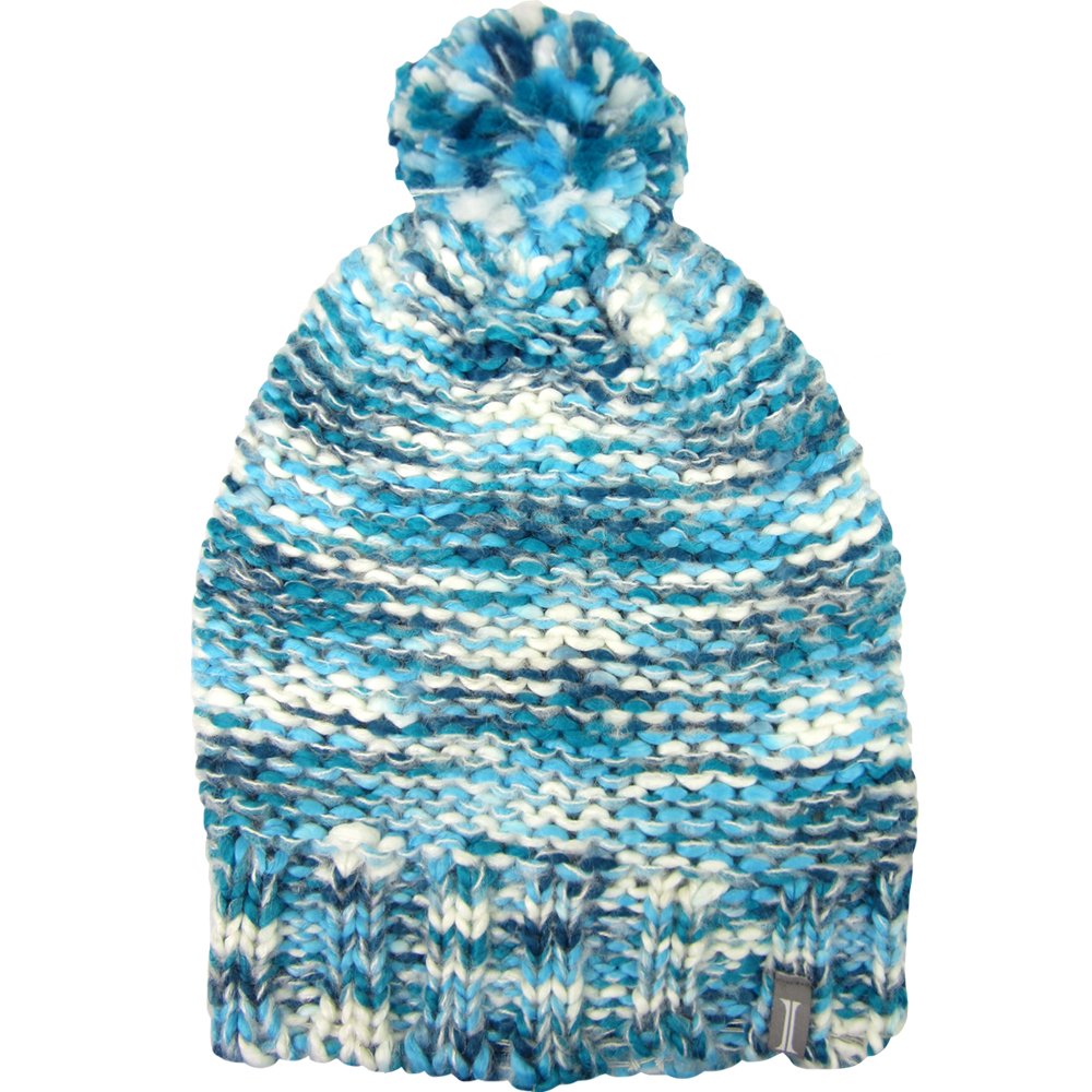 Igloos Women's Space Dye Roving Yarn Beanie Hat - Soft Chunky Knit Winter Beanie for Women - Cozy Handmade Crochet Slouchy Hat for Cold Weather & Outdoor Activities