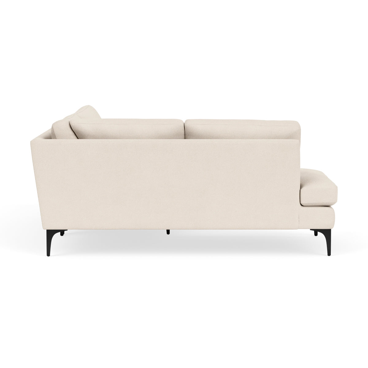 Astha Fabric Left Corner Sofa - Modern L-Shaped Sectional Couch for Living Room, Lounge & Small Spaces | Comfortable Home Furniture for Relaxing & Entertaining