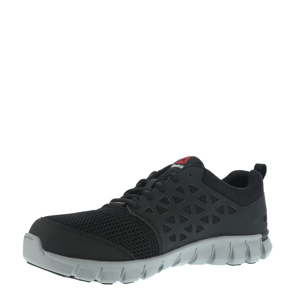 Reebok Men's Sublite Cushion Work CT Oxford Shoes - Lightweight & Comfortable Safety Toe Work Shoes for Construction, Warehouse & Industrial Work