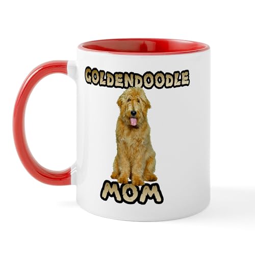 White/Red Inside - Goldendoodle Mom Mug