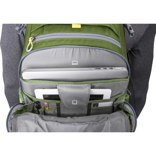 MindShift Gear BackLight 26L Backpack - Waterproof Hiking & Travel Backpack for Photographers (Woodland Green) - Perfect for Outdoor Adventures & Camera Gear Protection