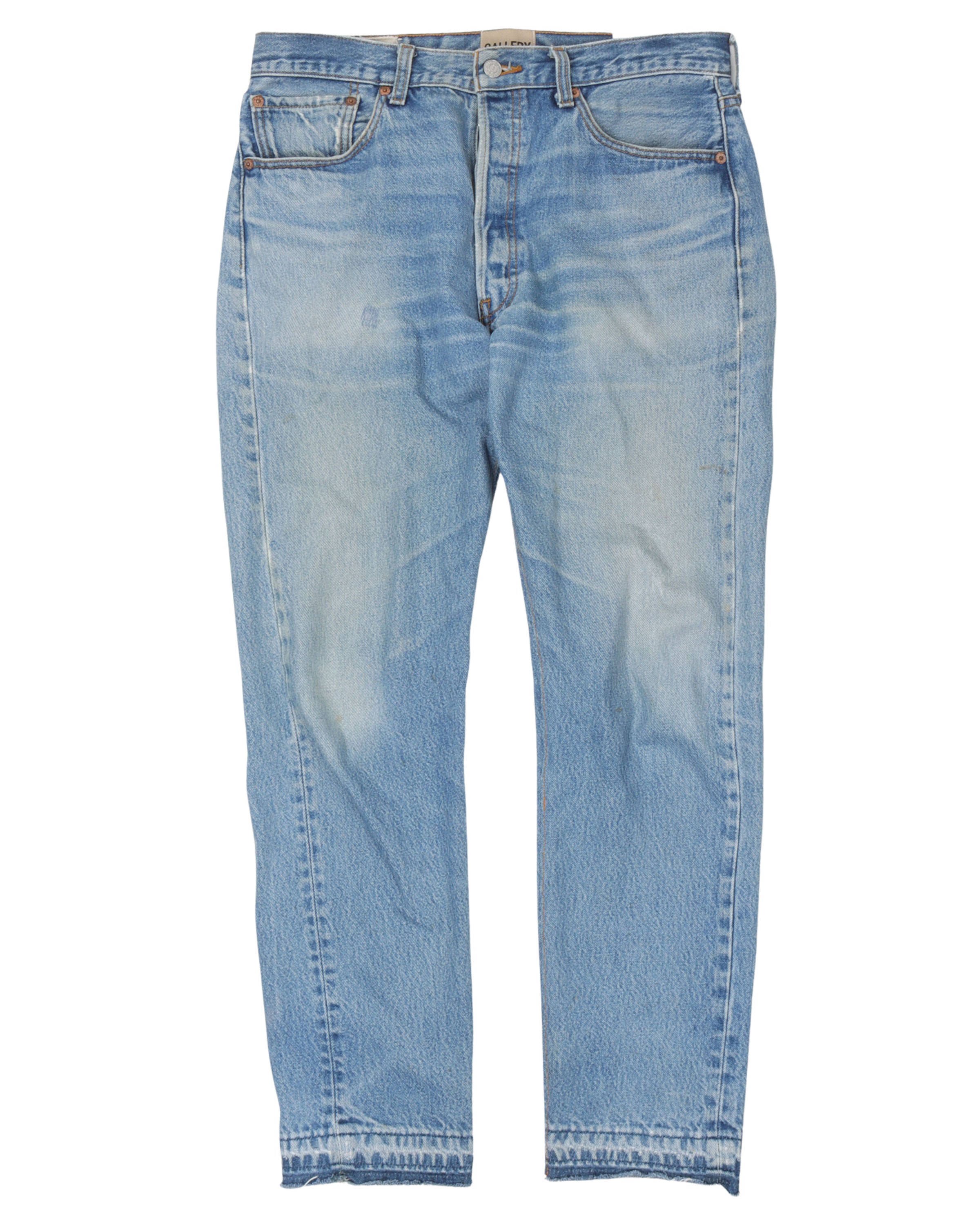 Gallery Dept 5001 High Waist Distressed Denim Jeans for Women - Vintage Style Ripped Boyfriend Jeans | Perfect for Casual Wear, Street Style & Night Out