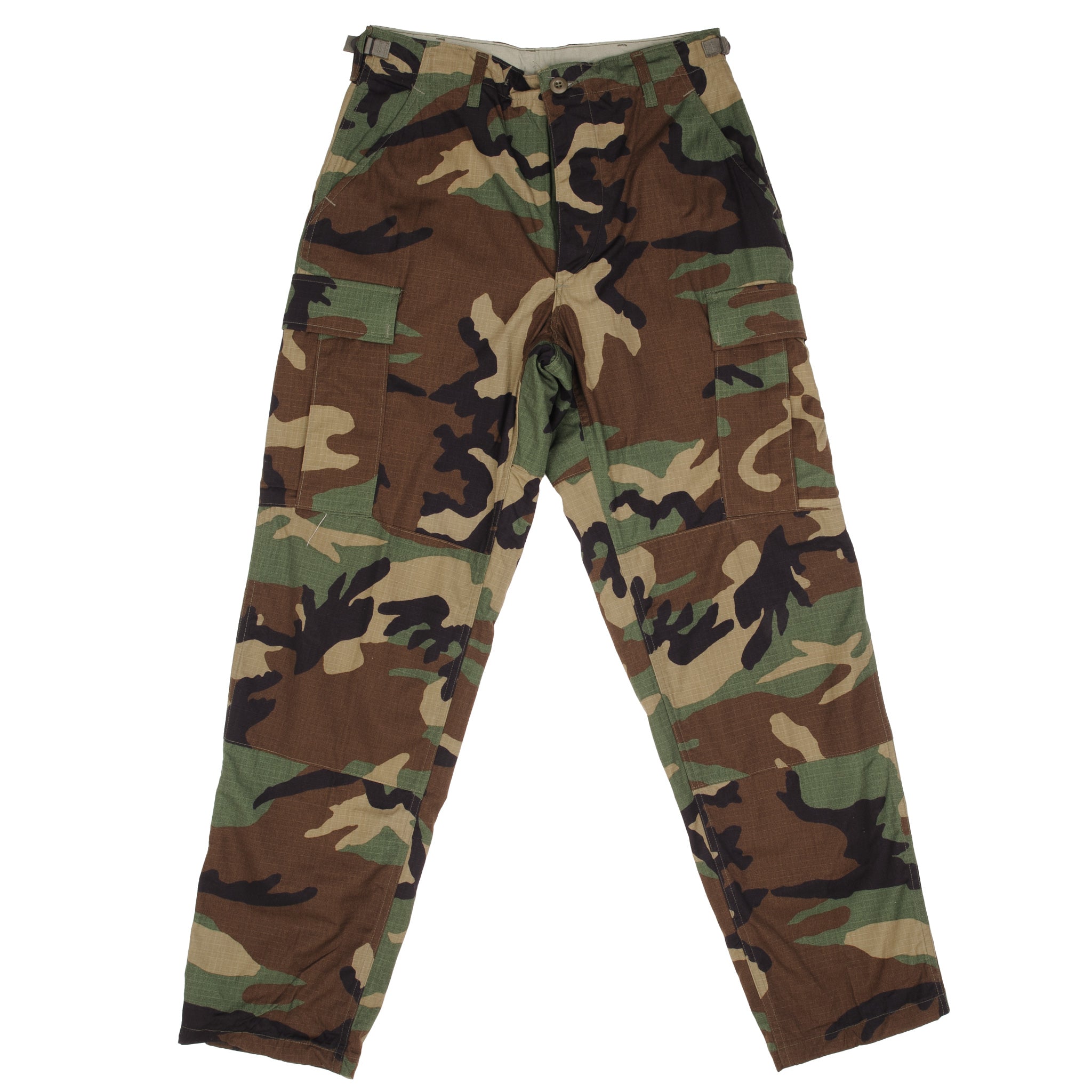 Vintage US Army Woodland Camo Combat Pants 1995 - Small Size Deadstock | Military Surplus Trousers for Outdoor Hiking, Hunting & Tactical Gear Enthusiasts