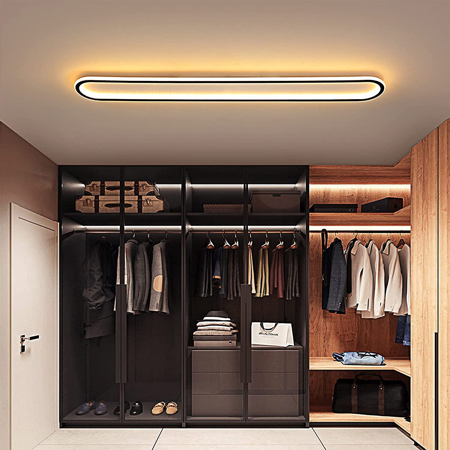 Ultra Thin LED Ceiling Light - Modern White & Warm Light Chandelier for Entrance, Cloakroom, Corridor, Balcony, Office & Aisle | Energy Efficient A++ Grade | Perfect for Home & Commercial Spaces
