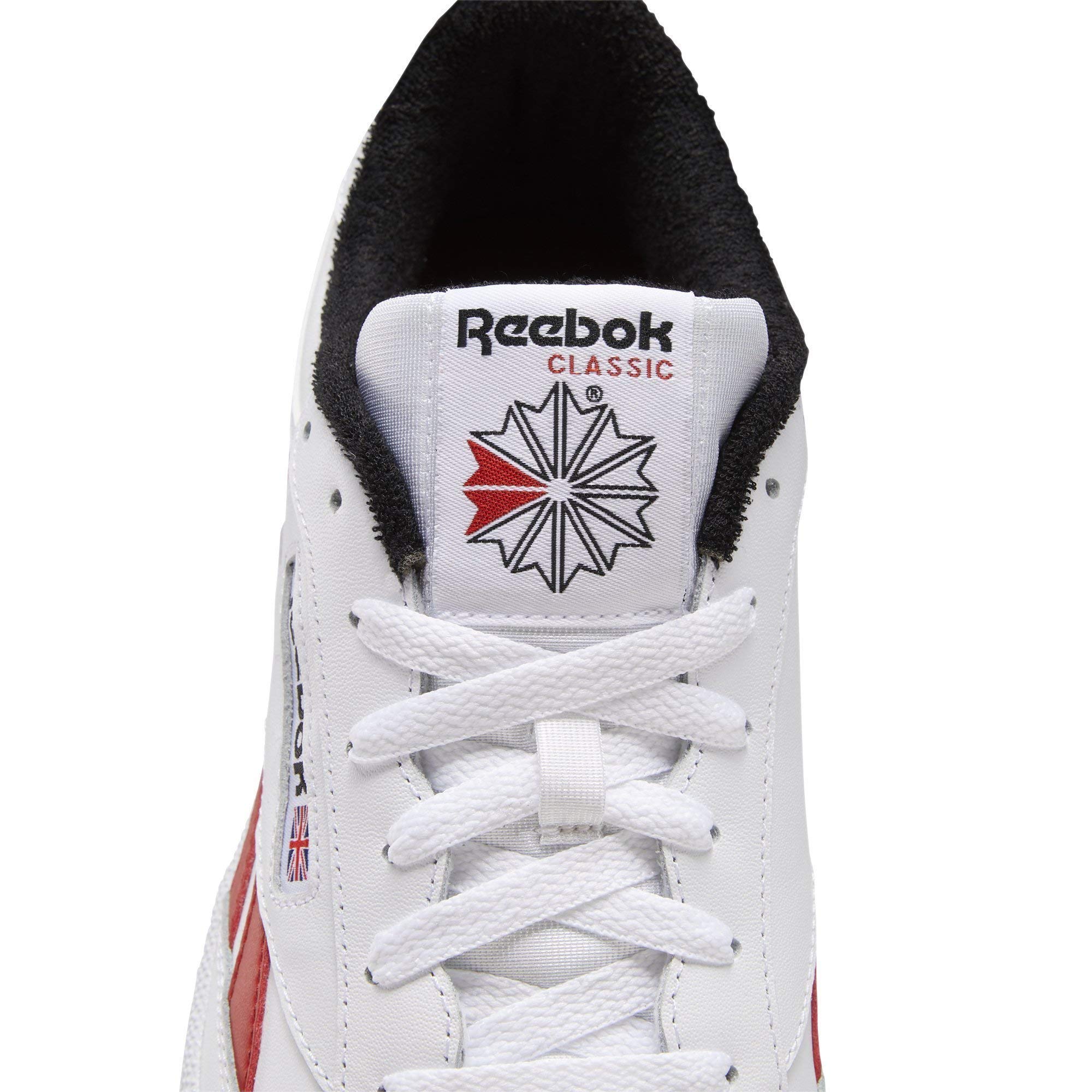 Reebok Men's Club C Revenge Mu Gymnastics Shoes - Classic White Leather Sneakers for Men | Comfortable & Durable Training Shoes for Gym, Workouts & Casual Wear