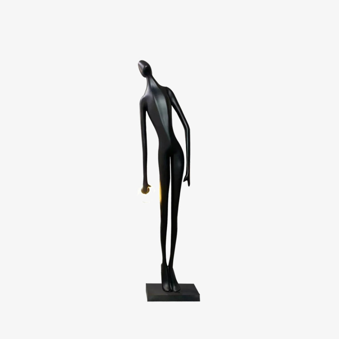 Paul Sculpture Floor Lamp - Modern Art Deco LED Standing Light for Living Room, Bedroom & Office - Elegant Home Decor & Ambient Lighting