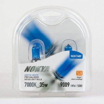 Nokya Arctic White H16/5202/9009 LED Bulbs - 7000K Cool White, 35W High Performance Headlight Bulbs for Cars, Trucks & SUVs - Perfect for Night Driving & Foggy Conditions
