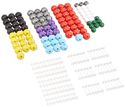 United Scientific 58011 Organic Chemistry Molecular Model Kit - 125 Piece Set for Students & Teachers | STEM Learning, Classroom Demonstration & Home Study