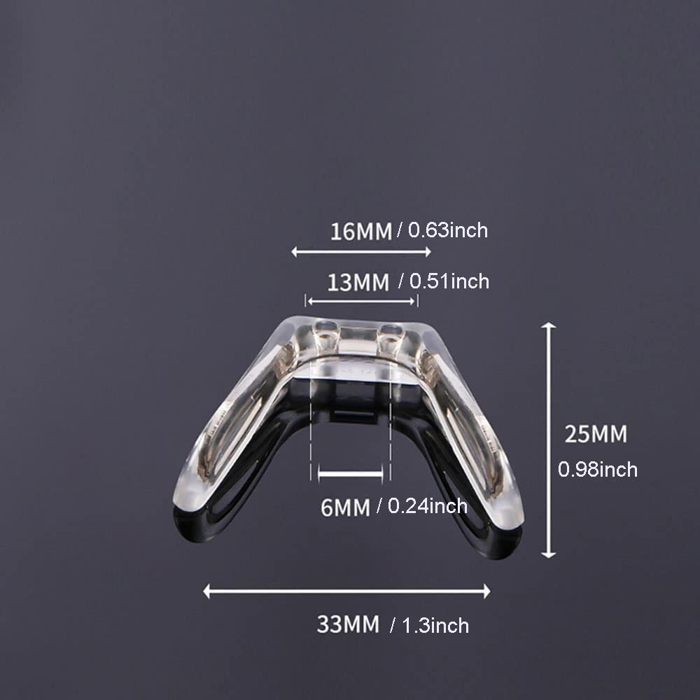 Premium Soft Silicone Eyeglass Saddle Bridge & Nose Pads Replacement - Anti-Slip Comfort Fit for Glasses & Sunglasses - Includes 3-in-1 Screwdriver - Perfect for Reading, Driving, and Outdoor Activities