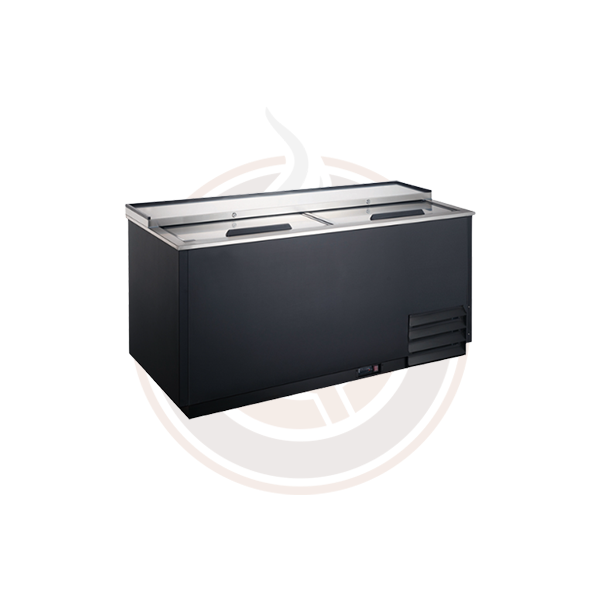 Omcan 50-Inch Commercial Glass Froster & Plate Chiller - 400L Capacity (Model 50074) - Perfect for Restaurants, Bars, and Catering Businesses