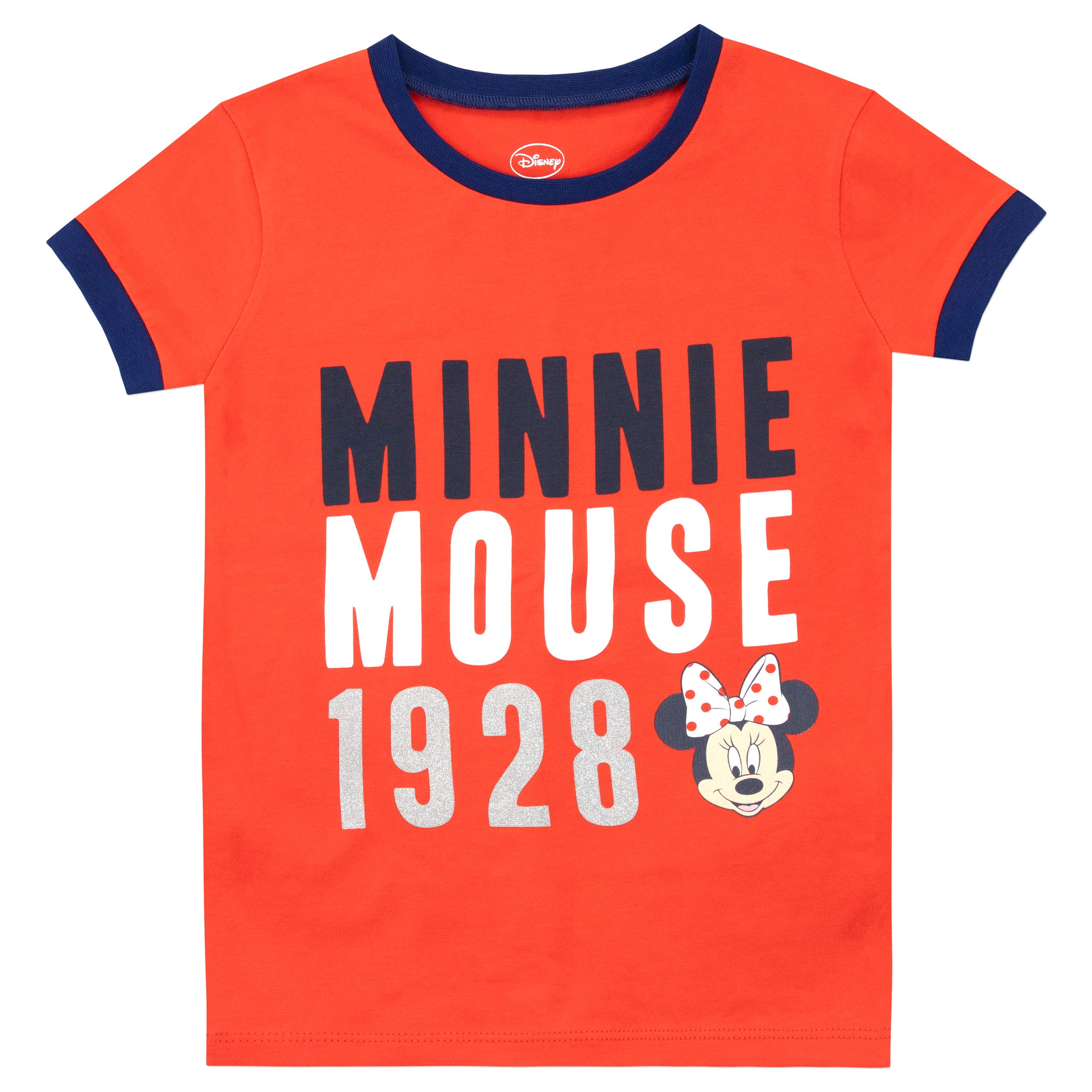 Disney Minnie Mouse Girls' Pajama Set - 2-Pack Cute Sleepwear for Toddlers & Kids | Perfect for Bedtime, Sleepovers & Family Movie Nights