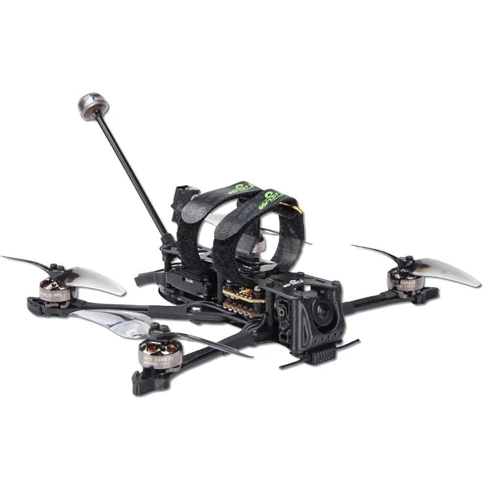 Flywoo BNF Explorer LR 4 Deadcat HD 4S Quadcopter Drone with Walksnail Avatar V2 & Micro Camera V2 - ELRS Long Range FPV Drone for Aerial Photography and Cinematic Shots