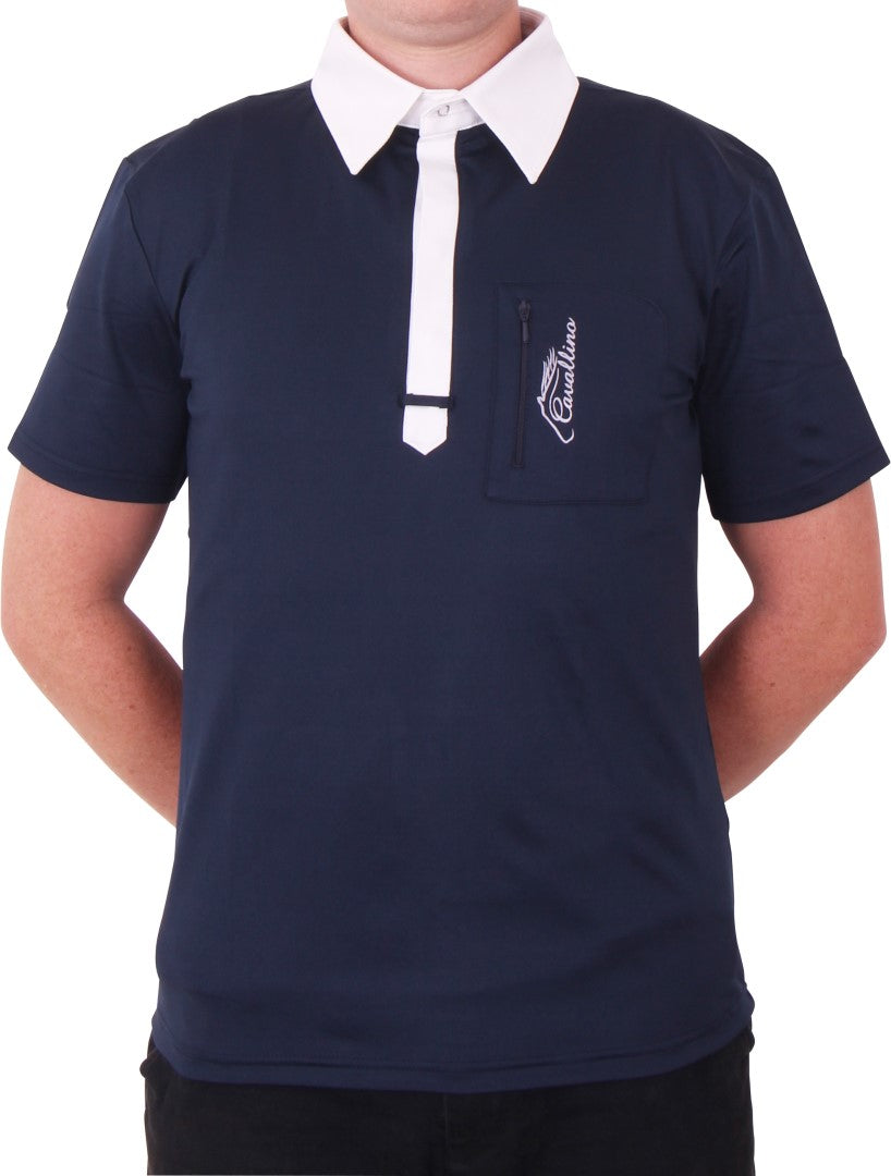 Cavallino Men's Competition Shirt - Premium Performance Polo for Golf, Tennis & Casual Wear | Moisture-Wicking & Breathable Fabric