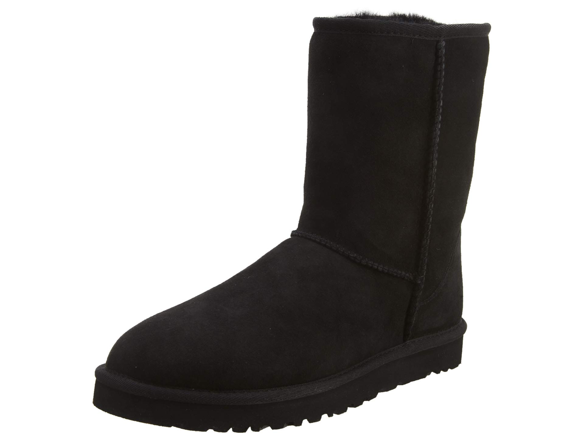 UGG Women's Classic Short Boots - Genuine Sheepskin Winter Boots for Women | Warm & Comfortable Snow Boots for Cold Weather | Perfect for Winter Hiking, Snow Days & Casual Outfits