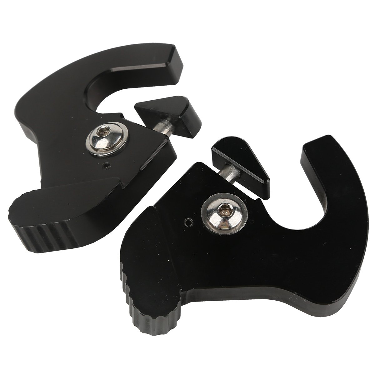SLMOTO Sissy Bar Luggage Rack Docking Latch Clip Kit for Harley Davidson Detachable Rotary Parts - Motorcycle Touring Accessories for Road Trips & Storage Solutions
