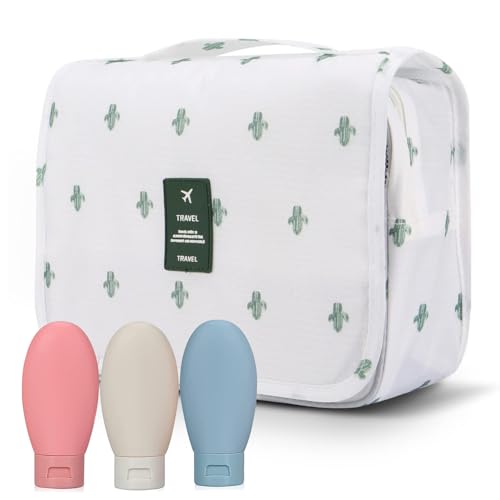 White Cactus Bag + Bottle 3pcs
