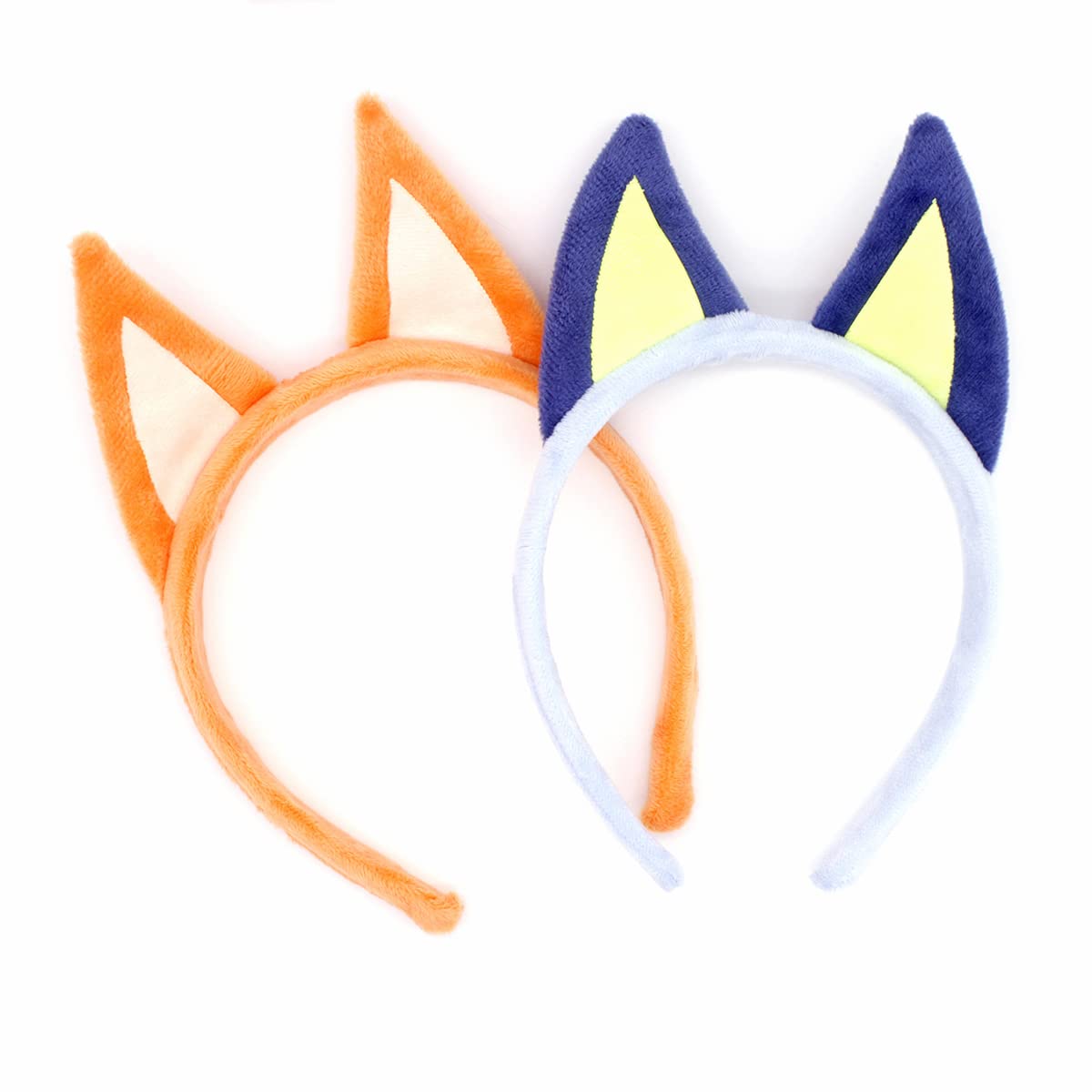 2 PCS Cute Dog Ears Headbands - Halloween Animal Cosplay Costume Accessories for Kids & Adults - Perfect for Birthday Parties, Pet Lover Gifts, and Themed Events
