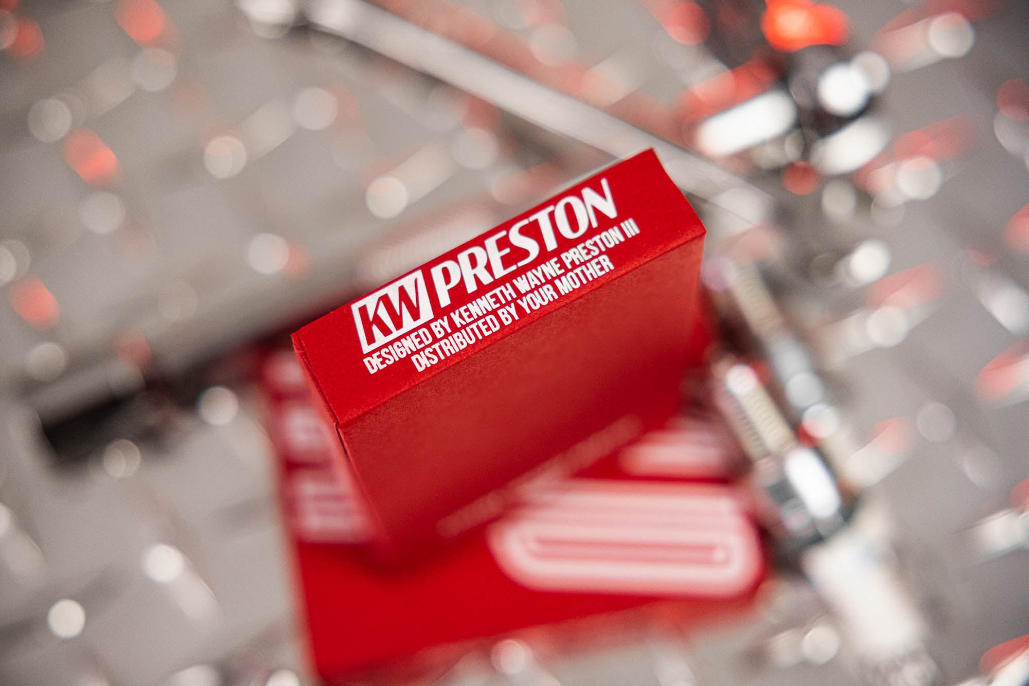 Premium KWPreston Big Red One Luxury Playing Cards - Elegant Design for Poker, Magic Tricks & Collectors | Perfect for Game Nights, Gifts & Cardistry