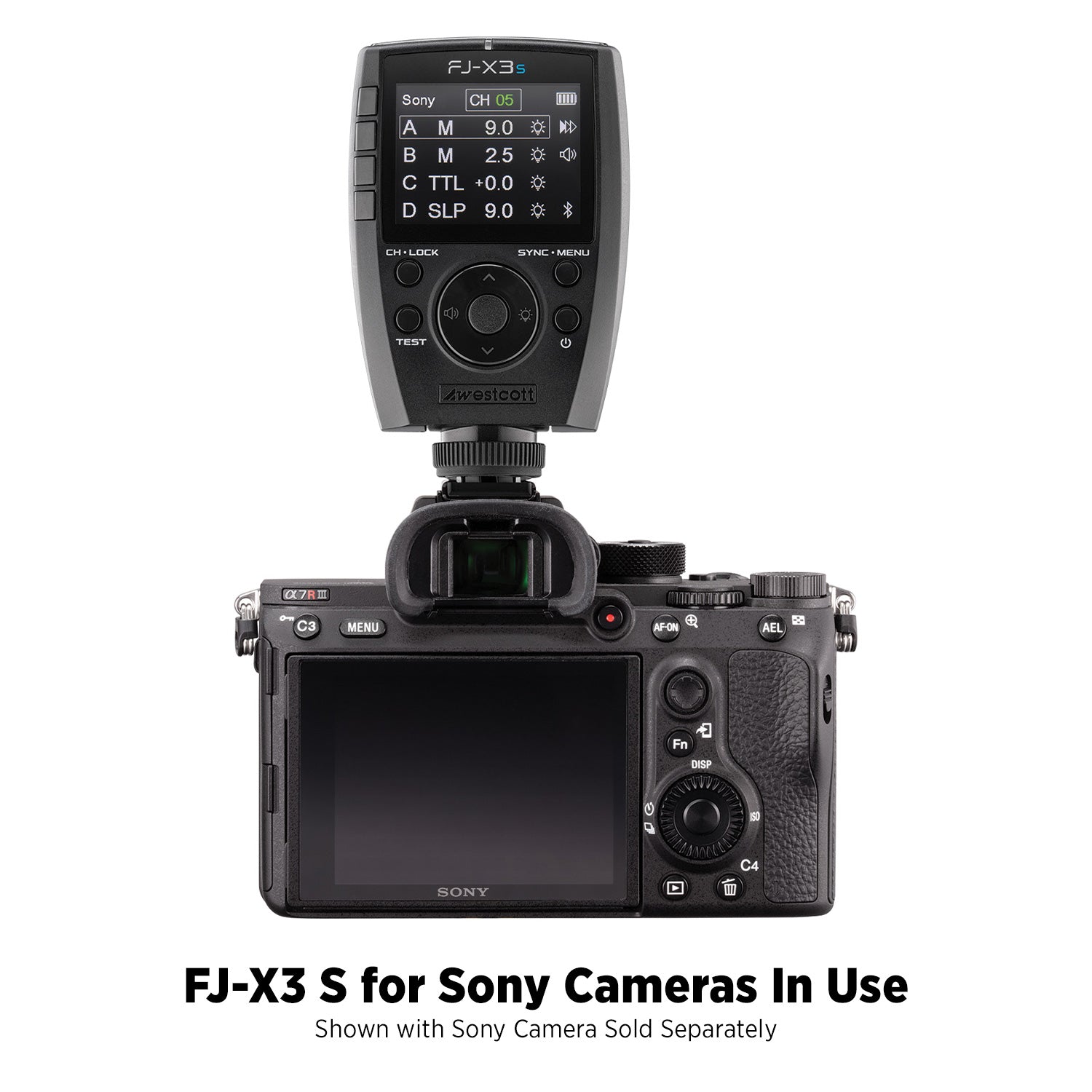 FJ X3 Wireless Flash Trigger for DSLR & Mirrorless Cameras - High-Speed Sync, Remote Control, Compatible with Canon, Nikon, Sony - Perfect for Studio Photography, Outdoor Shoots & Event Coverage