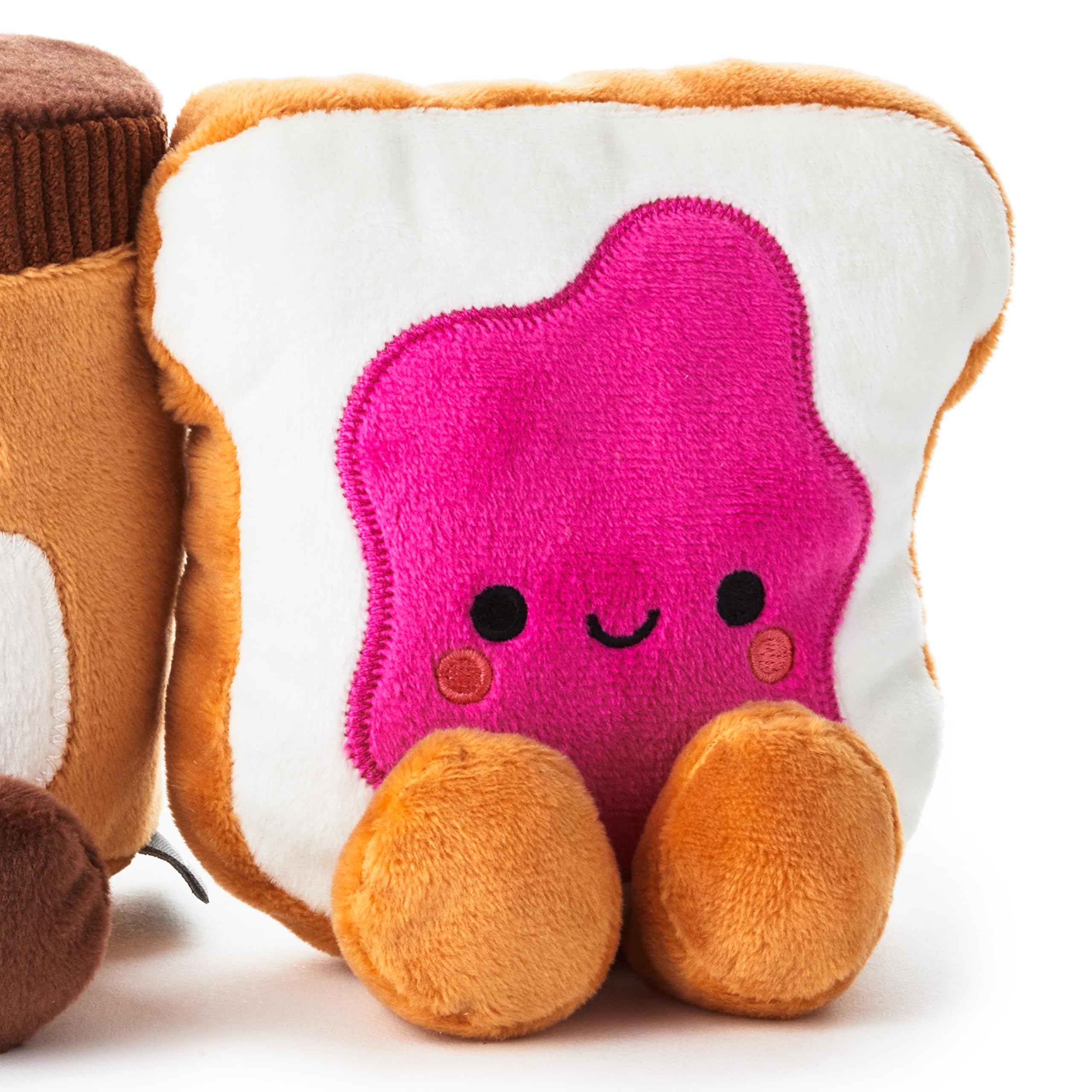 Hallmark Better Together Magnetic Plush (Peanut Butter & Jelly) 5