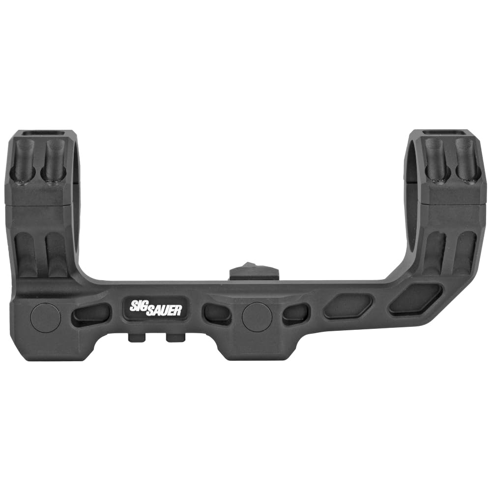 Sig Sauer ALPHA3 34mm Scope Mount - 7075-T6 Aluminum Lightweight Picatinny Rail Mount for Rifles | Precision Shooting, Hunting & Tactical Applications