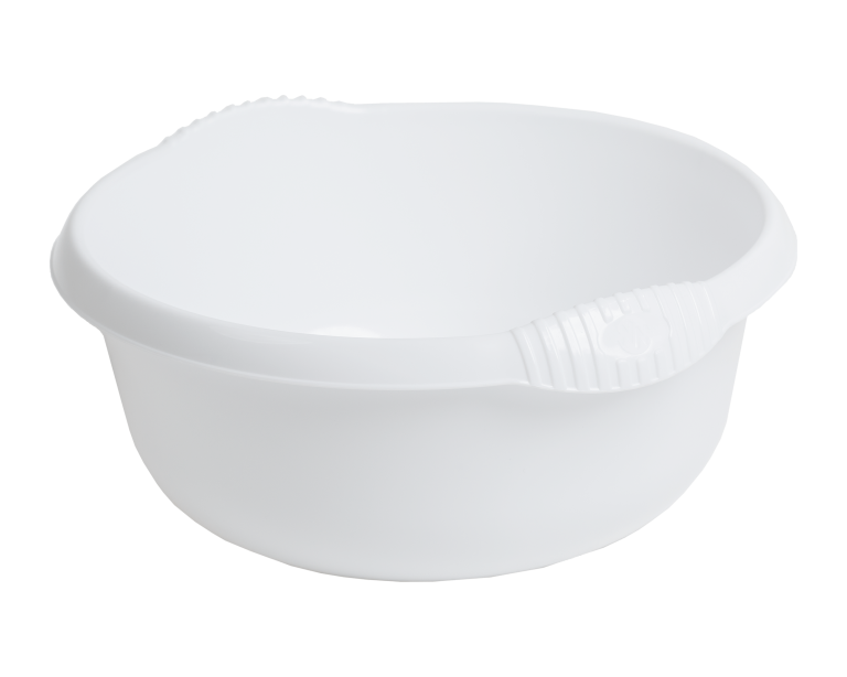 32cm Round White Ceramic Bowl - Elegant Dining & Serving Bowl for Soup, Salad, Pasta - Perfect for Home Kitchen & Restaurant Use