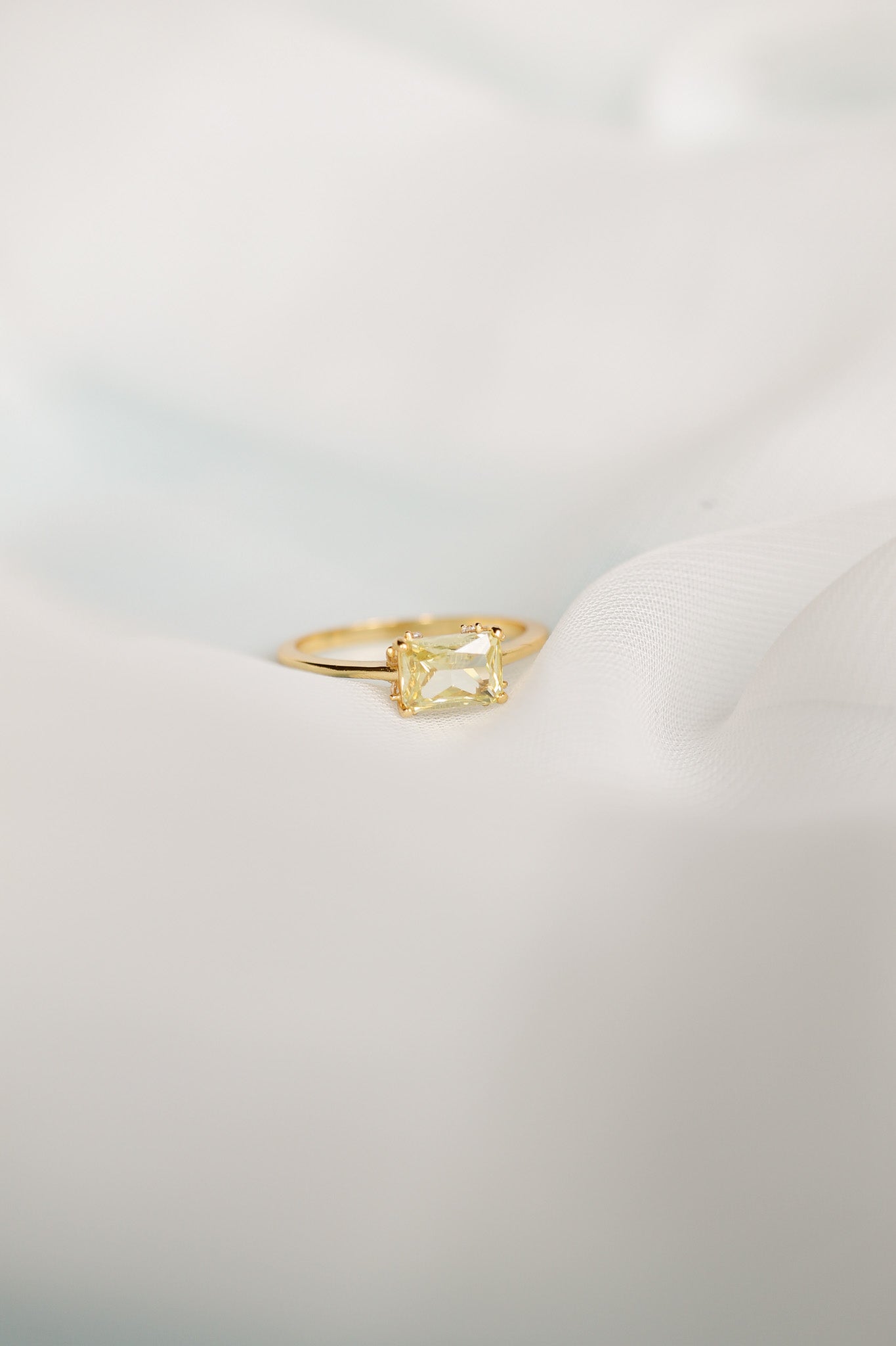 Citrine Cindy Ring - Elegant Gemstone Jewelry for Women | Perfect for Weddings, Parties & Everyday Wear