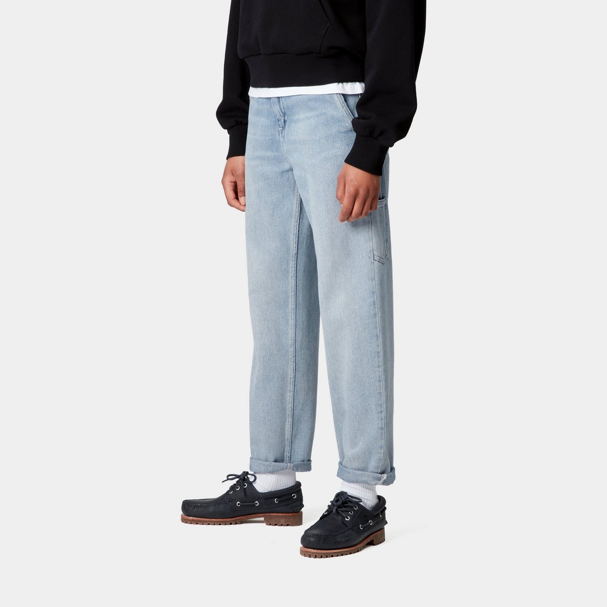 Pierce Pant Denim Jeans | Light Stone Washed Blue for Men & Women – Perfect for Casual Wear, Outings & Everyday Comfort