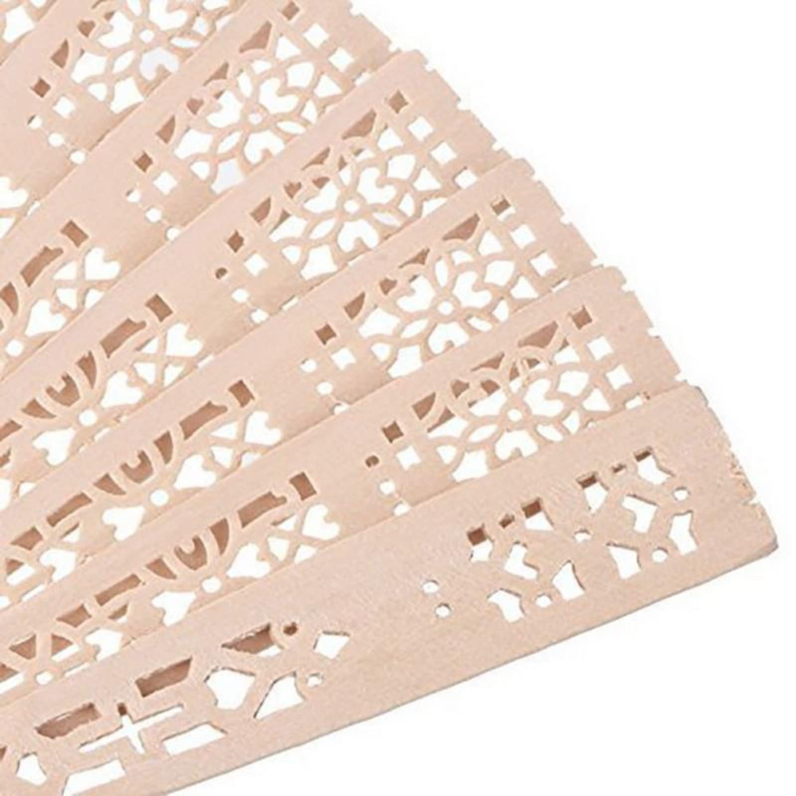 50-Piece Personalized Wooden Wedding Favors - Sandalwood Hand Fans for Guests, Baby Showers & Party Decorations - Elegant Folding Fans for Weddings, Bridal Showers & Special Events - Perfect as Keepsake Gifts (Non-Personalized Option Available)