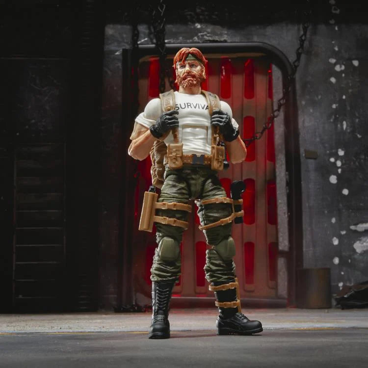 G.I. Joe Classified Series Stuart Outback Selkirk Action Figure - Collectible Military Toy for Display & Play | Perfect for Fans & Collectors