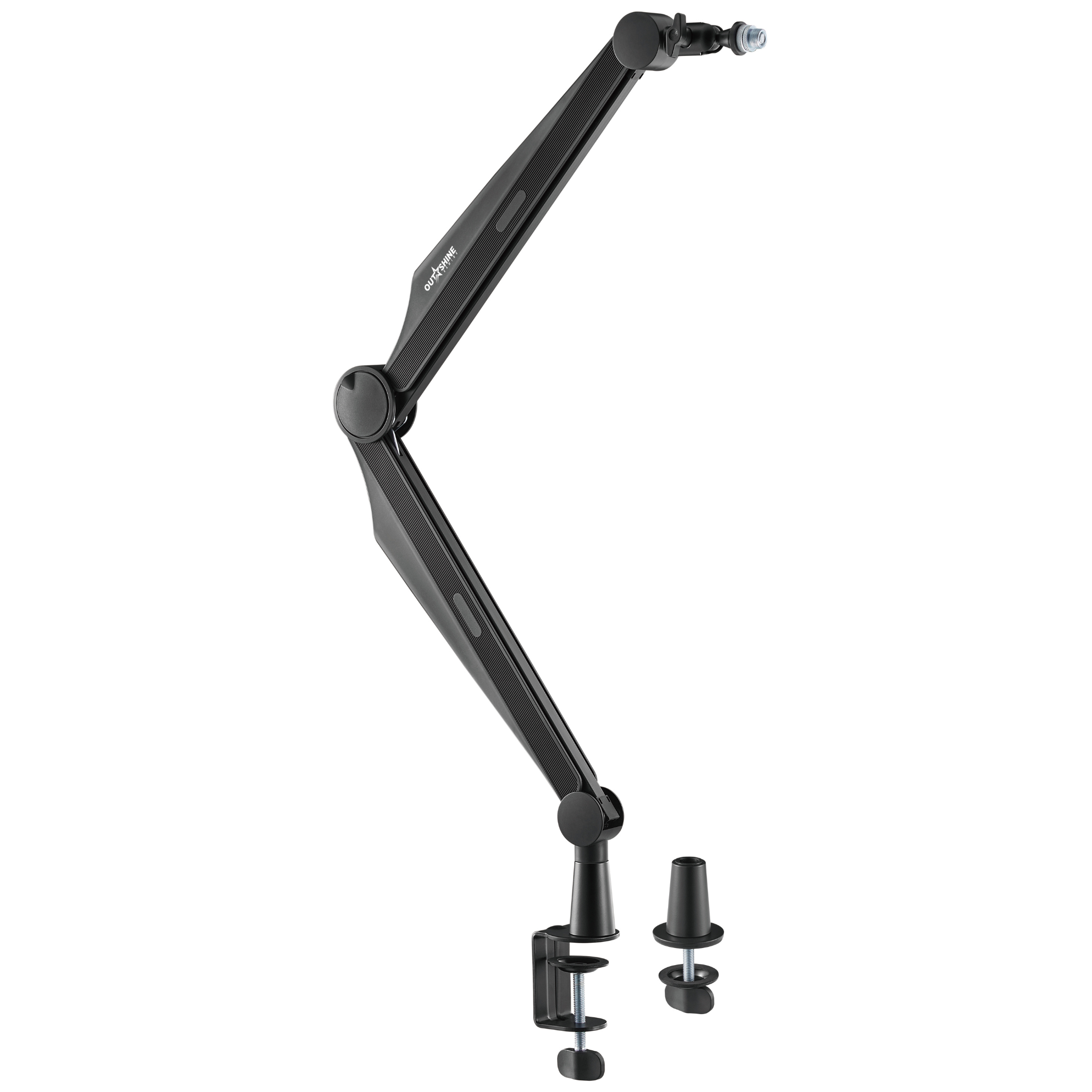Titan Professional Microphone Boom Arm Stand - Adjustable & Sturdy Studio Mic Mount for Podcasting, Streaming, Gaming & Voice Recording