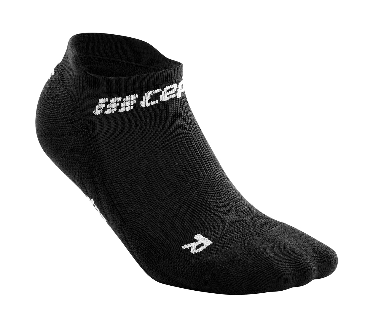 CEP Women's The Run Socks No Show V4 - Black (WP265R) | Performance Running Socks for Women | Lightweight & Breathable for Gym, Jogging & Everyday Wear